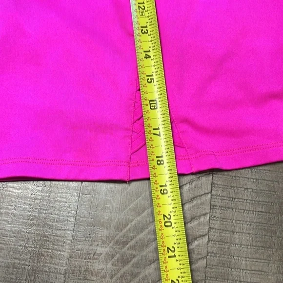 Tail Louisa Sleeveless Mini Mock Golf Shirt SUGAR RUSH with coordinating skort. - Picture 11 of 12